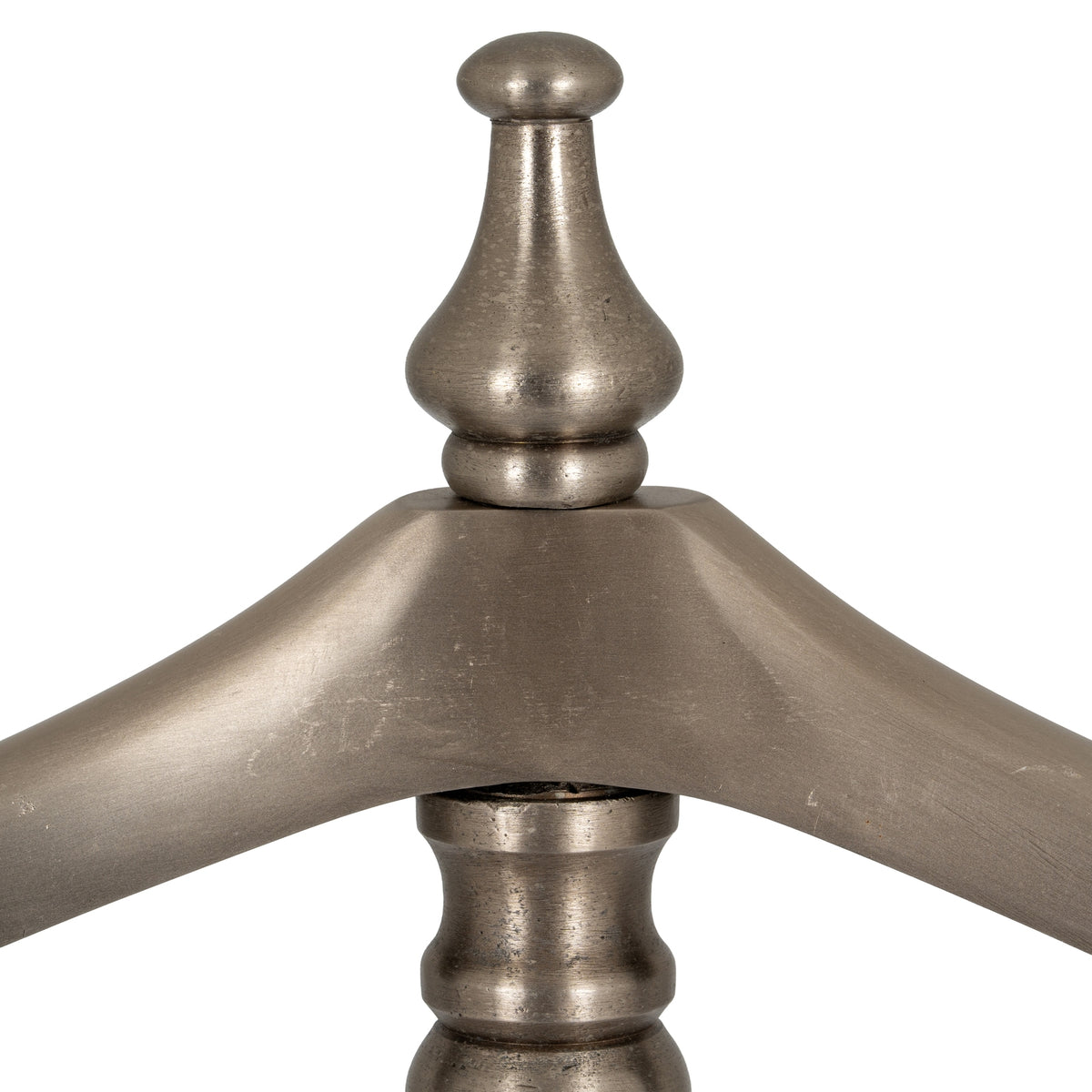 Antiqued Silver Valet Stand - Silver