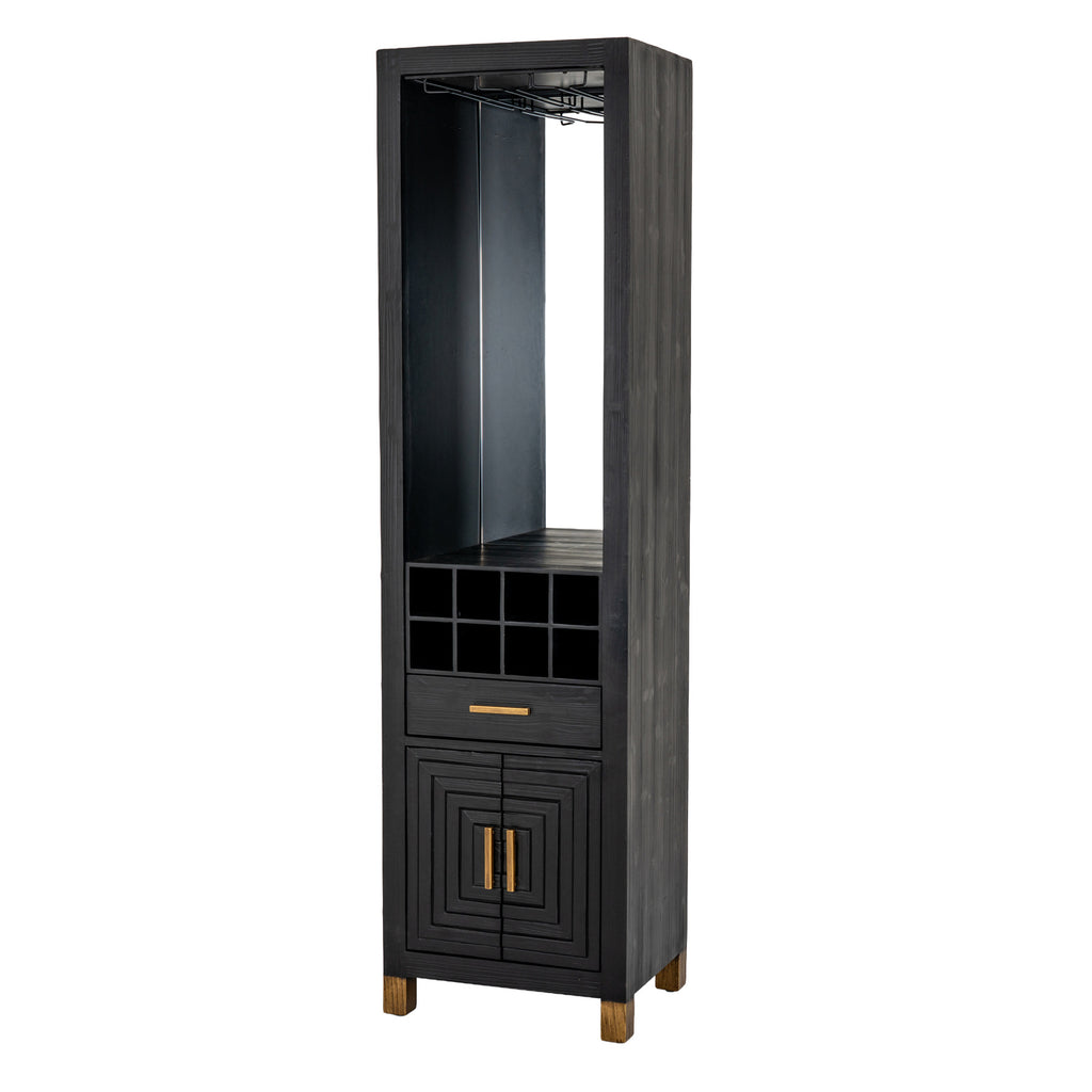 Lennox Black Drinks Unit - Black