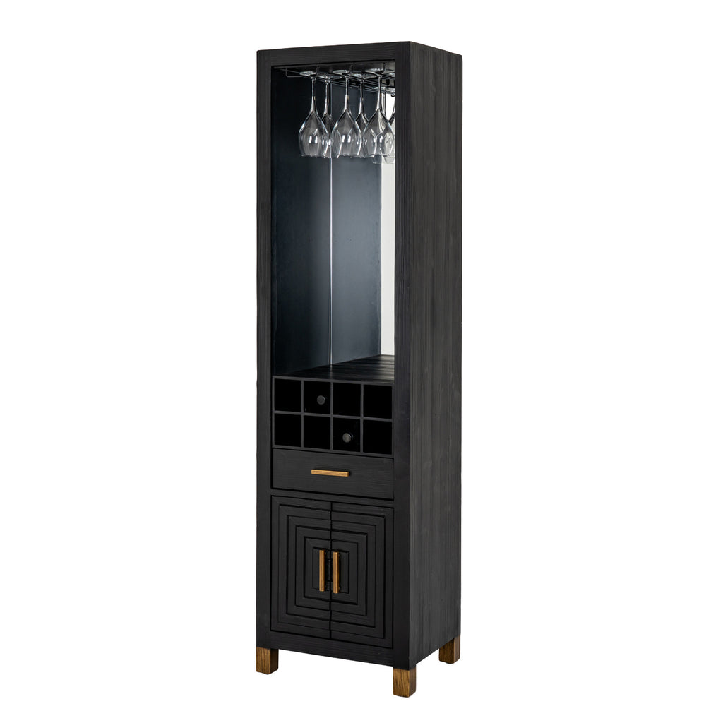 Lennox Black Drinks Unit - Black