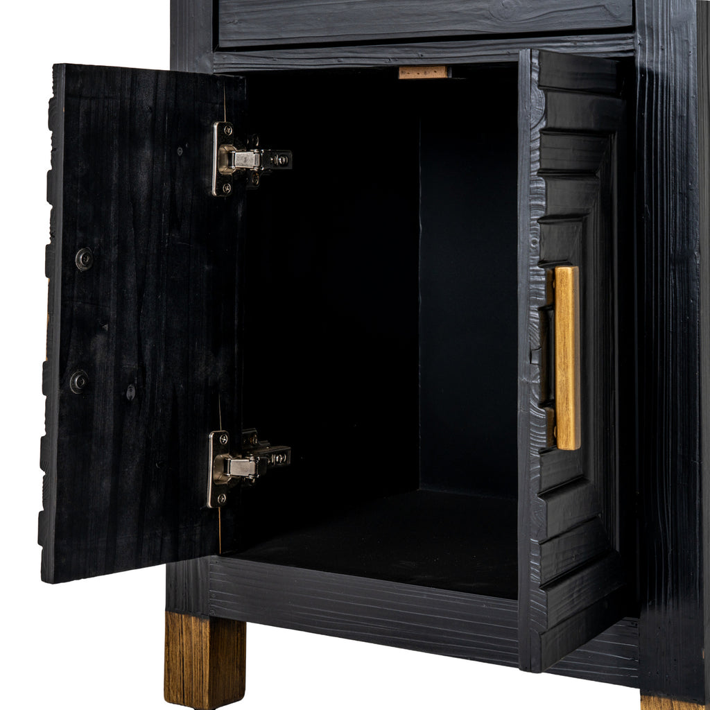 Lennox Black Drinks Unit - Black