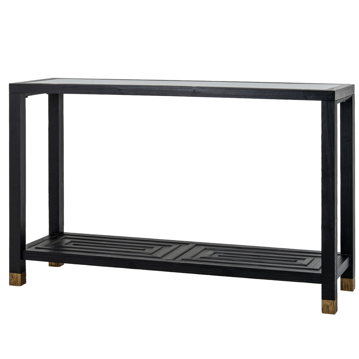 Lennox Black Console Table - Black