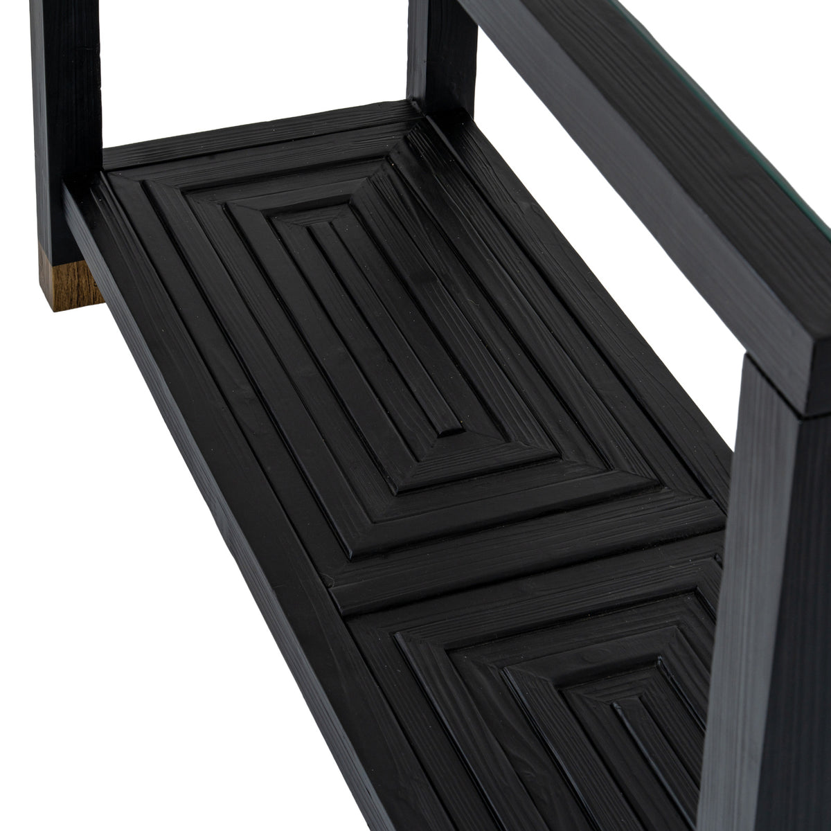 Lennox Black Console Table - Black