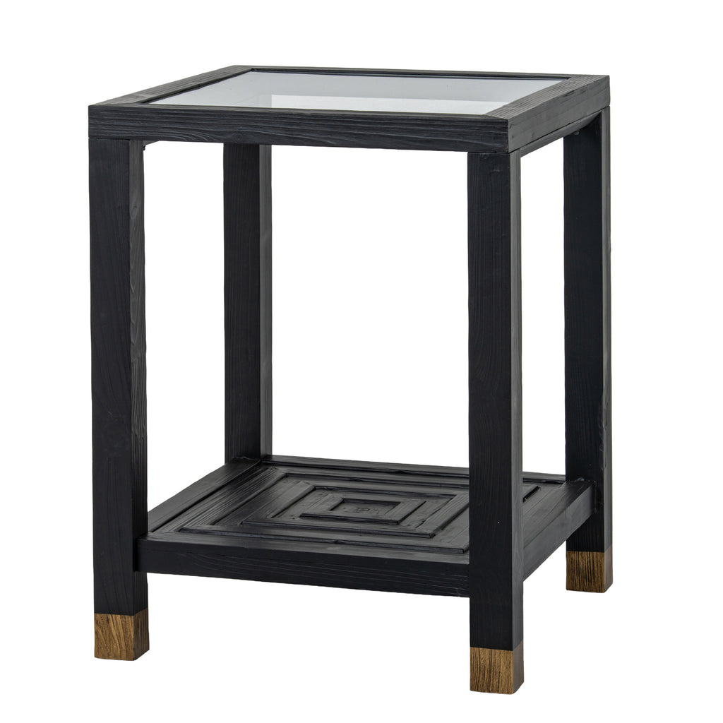 Lennox Black Side Table - Black