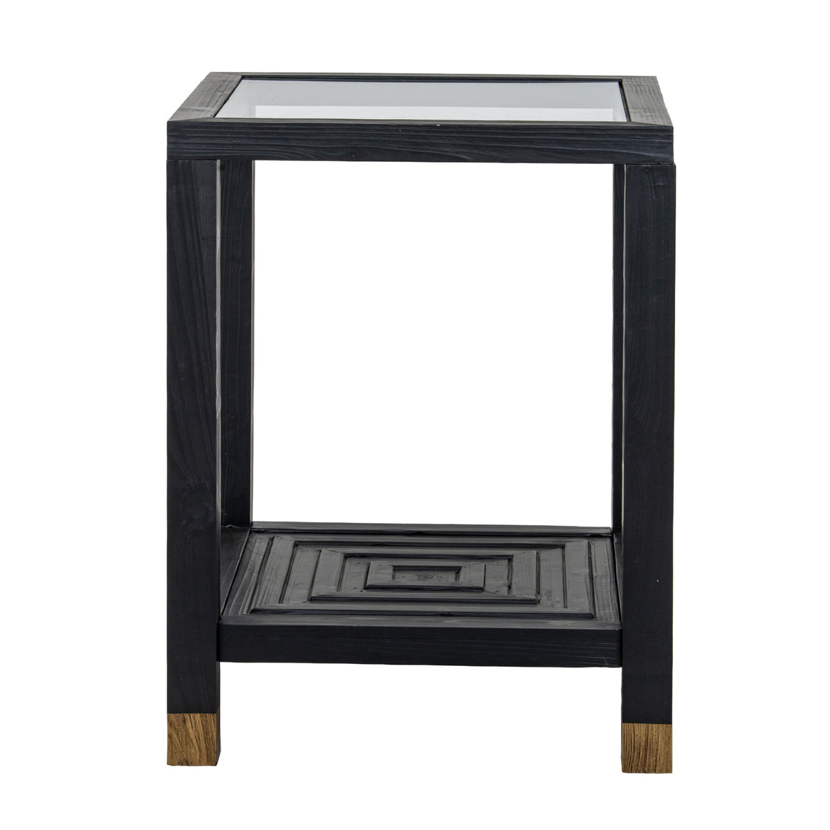 Lennox Black Side Table - Black