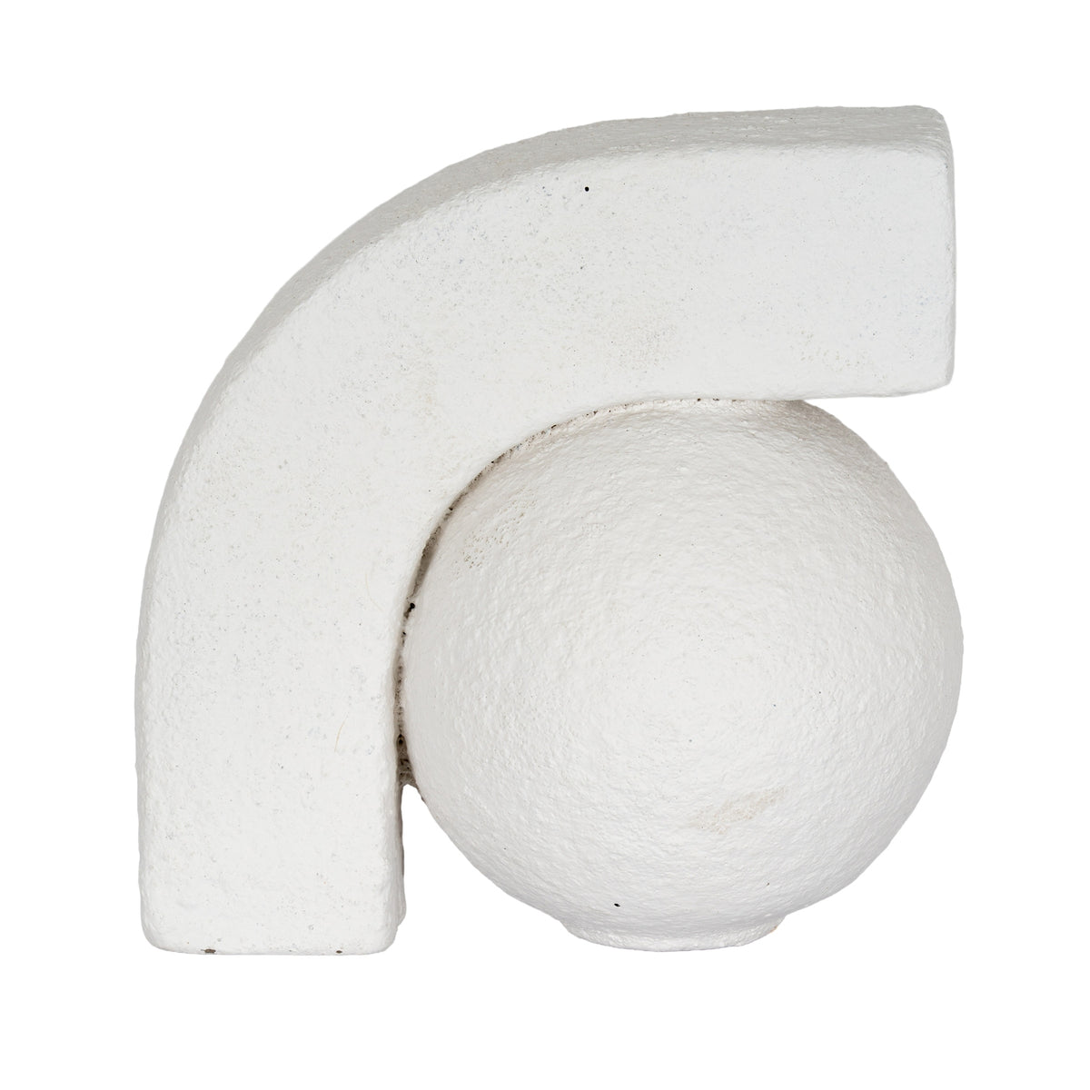Ashen Book Ends - White