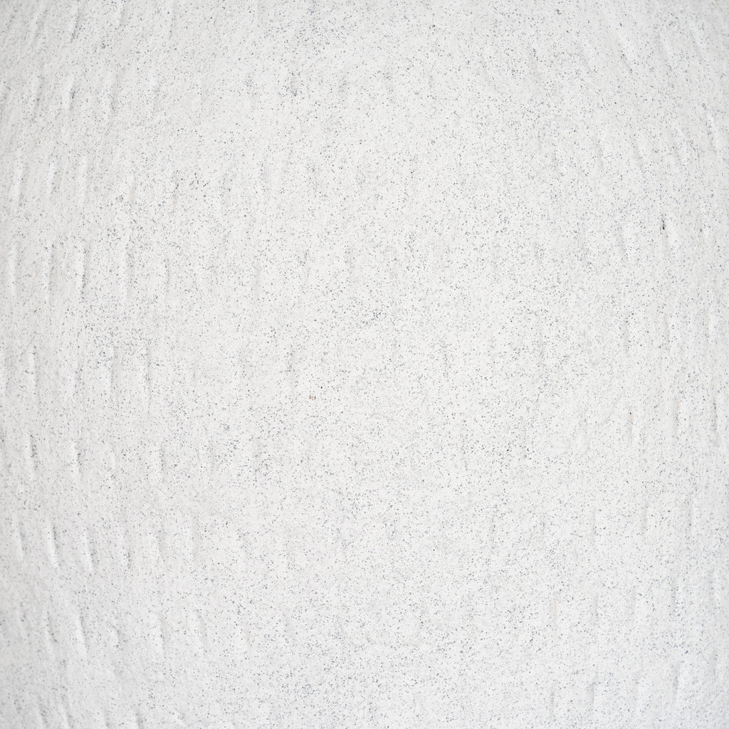 Ashen Large Tall Vase - White