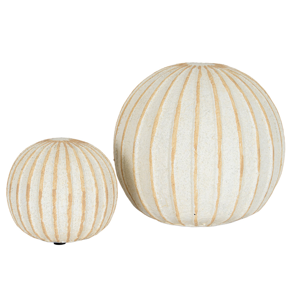 Grove Medium Decorative Ball - White