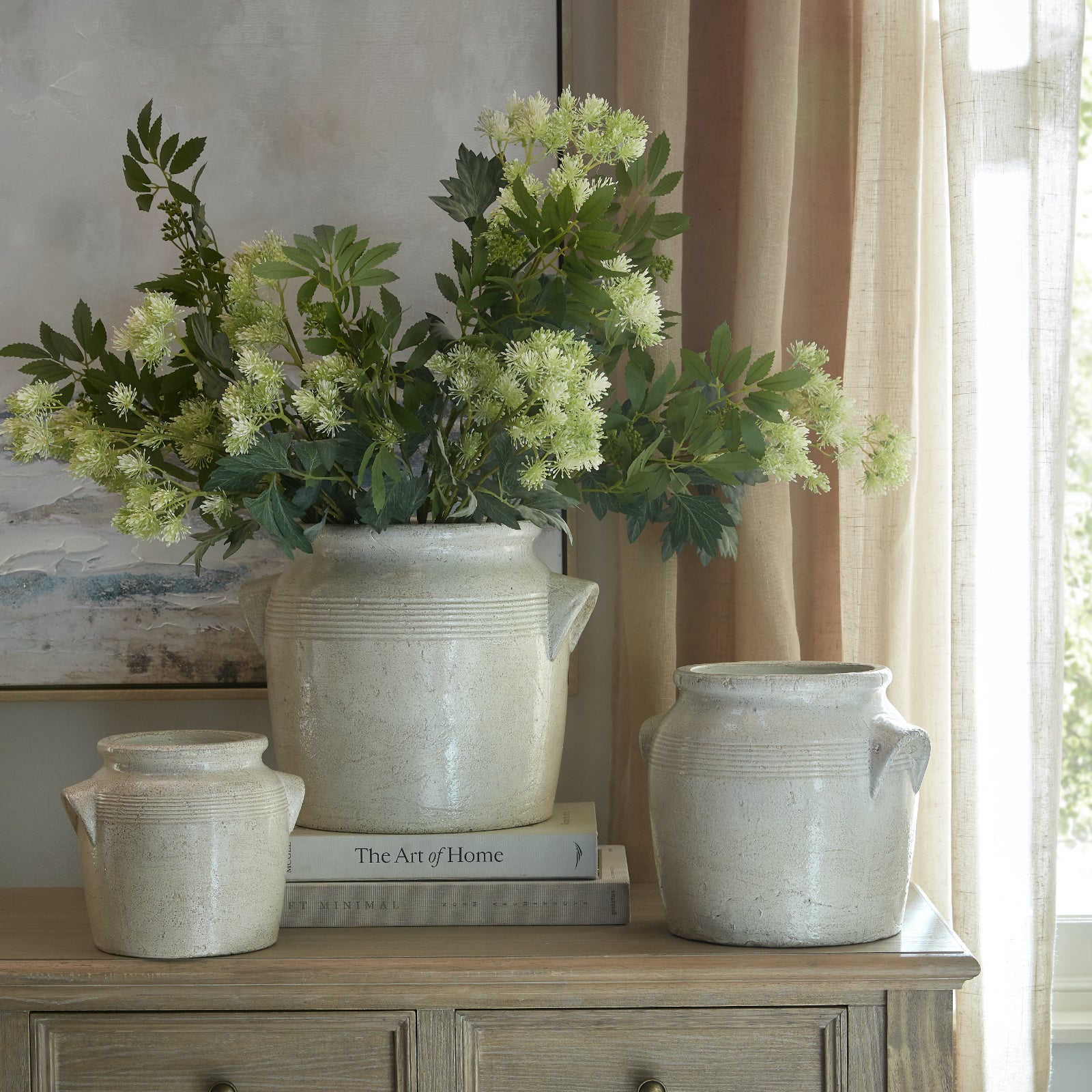 Tarn Collection Medium Pot with Handles