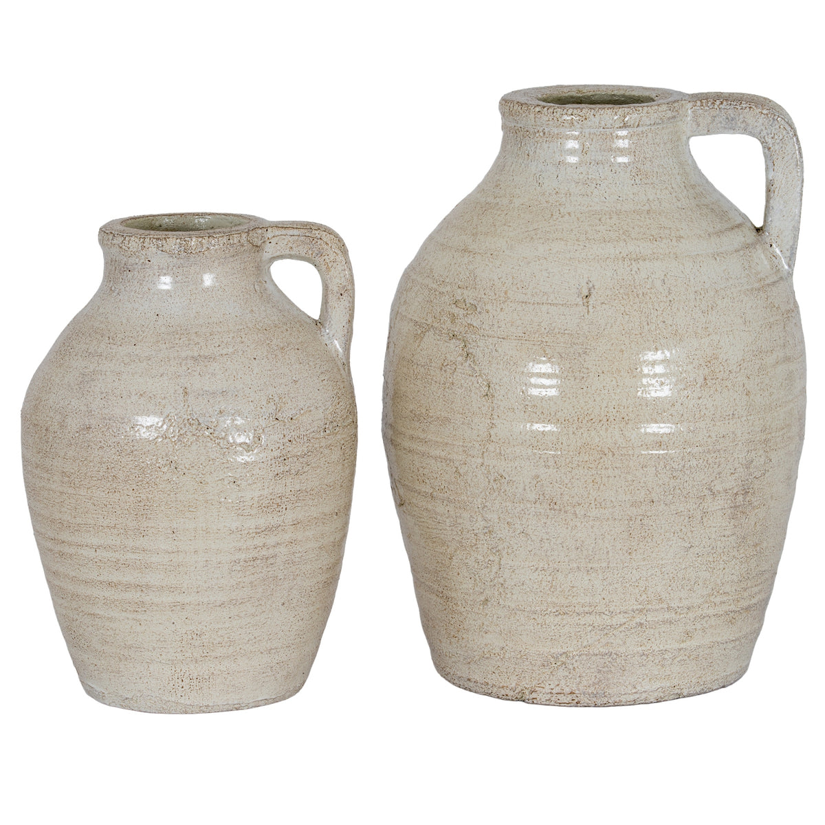 Tarn Collection Large Jug with Handle - White