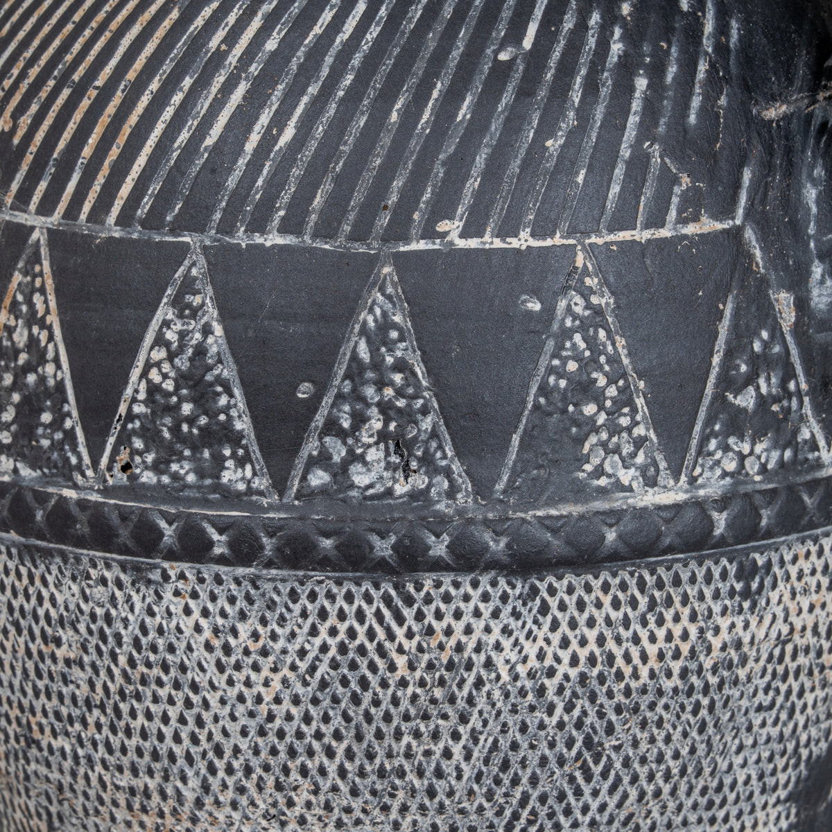 Etched Collection Jug - Black