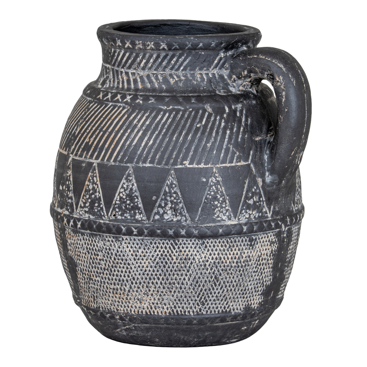 Etched Collection Jug - Black