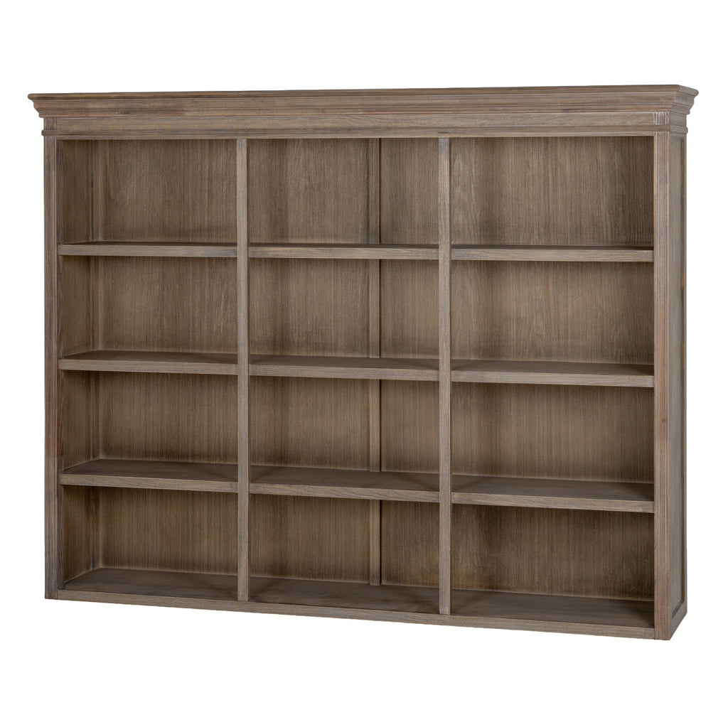 Delphine Collection 3 Shelf Large Dresser Top - Brown
