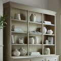 Delphine Collection 3 Shelf Large Dresser Top - Brown