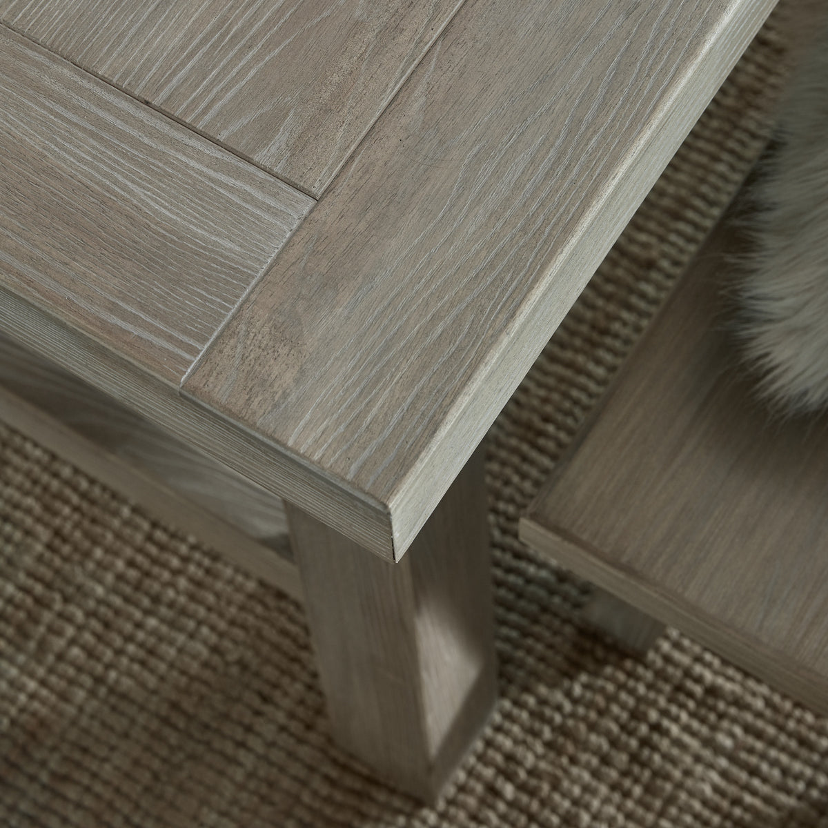 Haldon Collection Large Dining Table - Brown