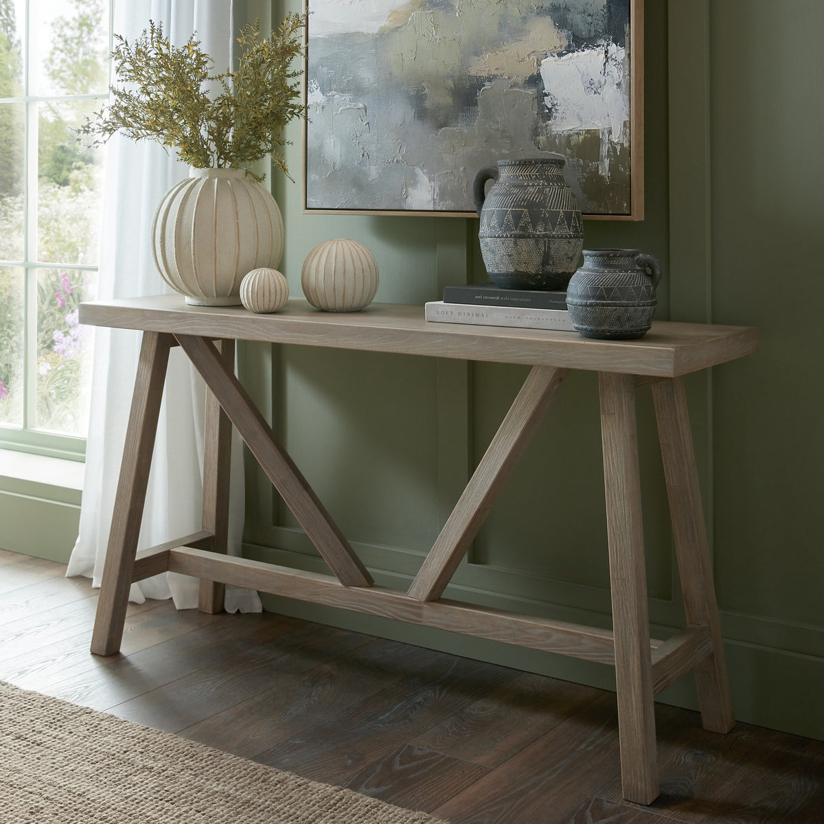 Haldon Collection Console - Brown
