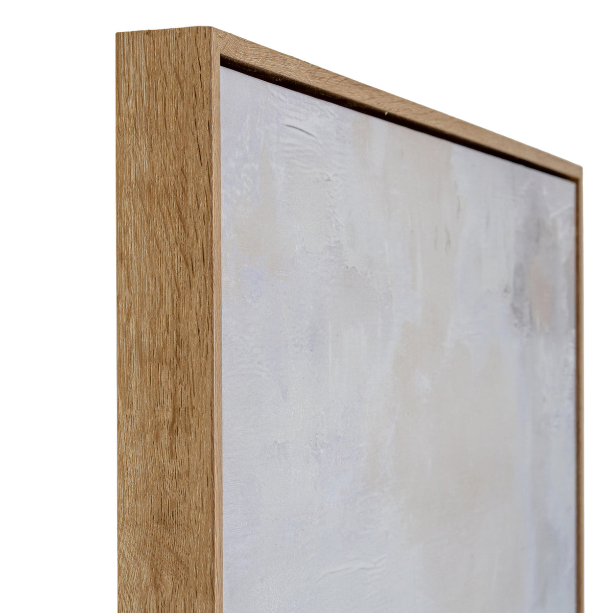 Hillside View Hand Painted Canvas In Frame