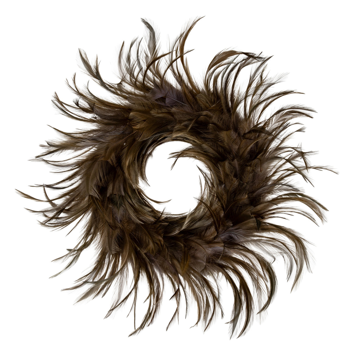 Fawn Feather Wreath
