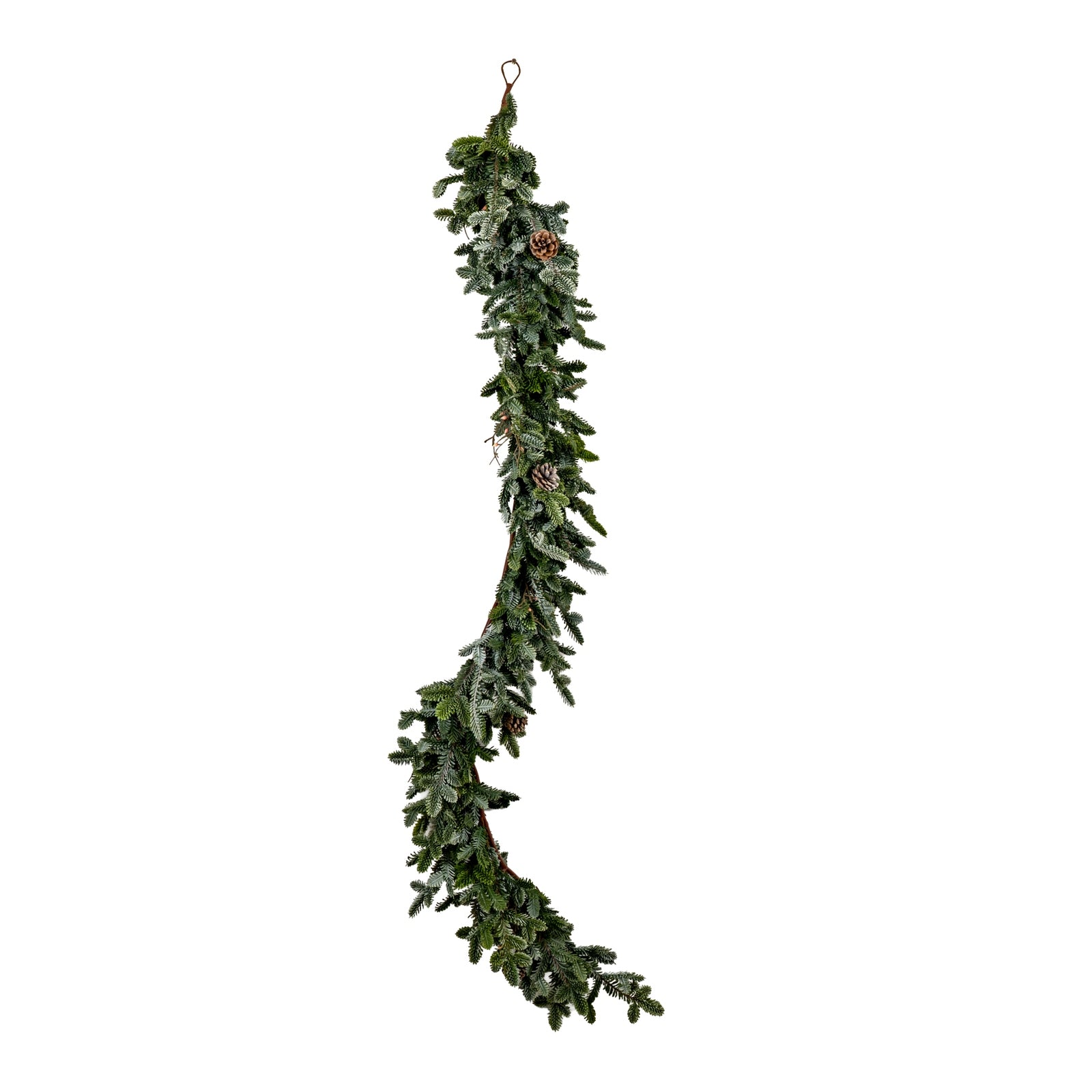 Woodland Pine Garland with Pinecones