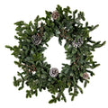 Woodland Pine Wreath with Pinecones